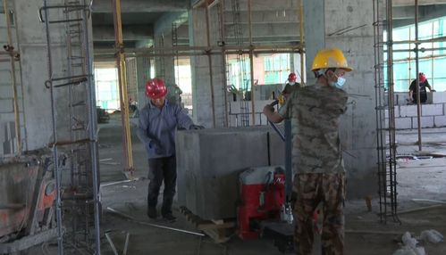 新疆应用职业技术学院综合实训楼项目主体工程即将完工